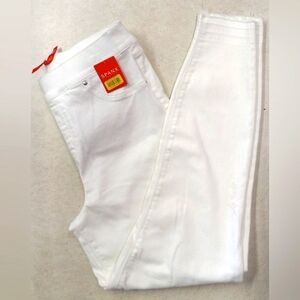 Spanx Distressed Skinny Jeans Size: Large